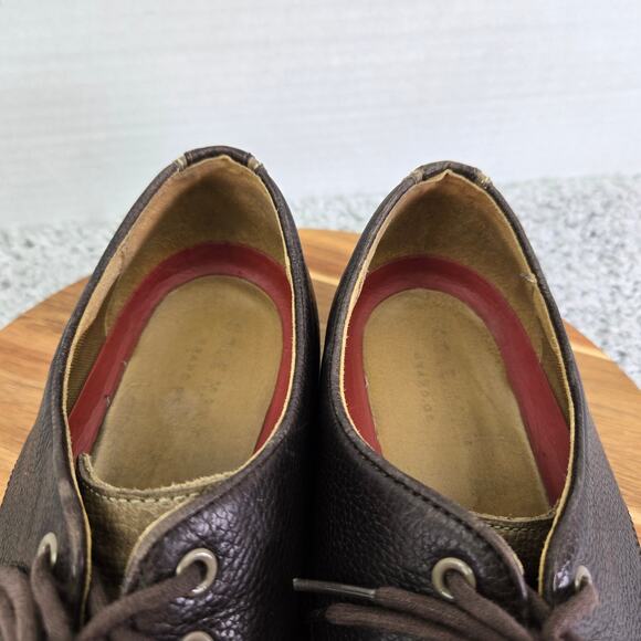Cole Haan Mens 12 GrandOs Brown Leather Casual Lifestyle Daily Plain Toe Oxford main image 5